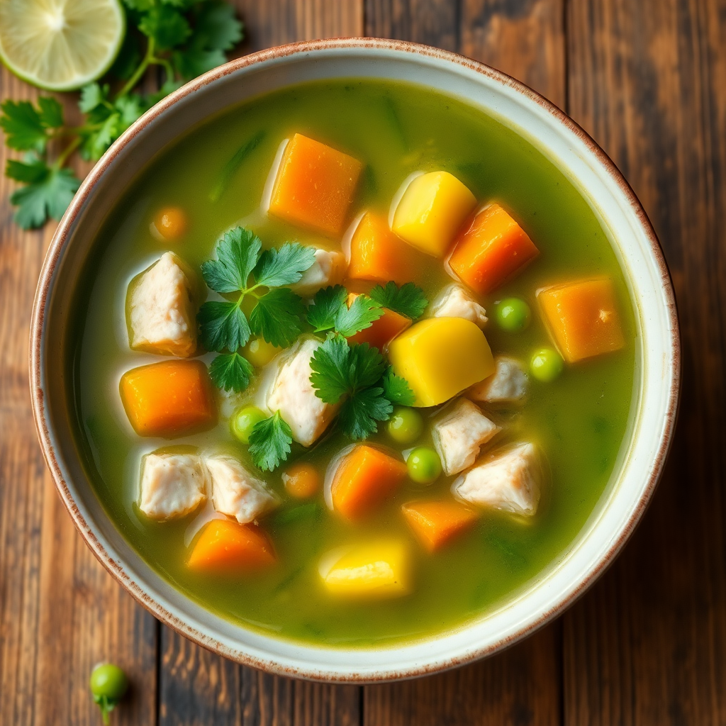 Aguadito de Pollo - Peruvian Chicken Soup