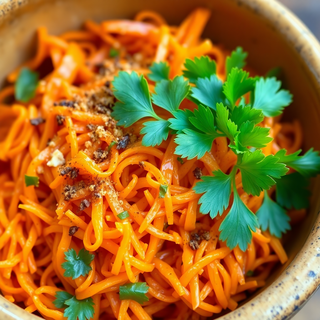 Spiced Moroccan Carrot Salad