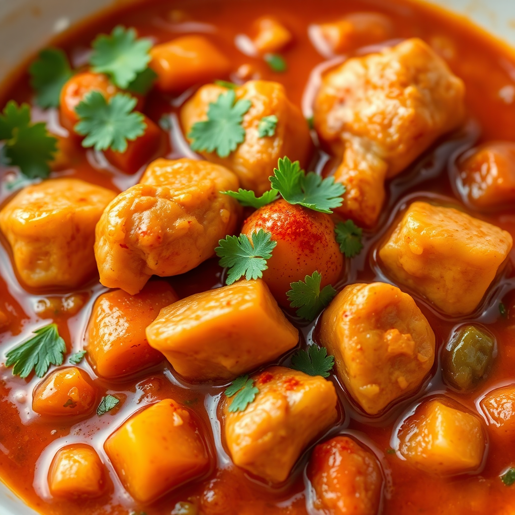 Kenyan Chicken Stew (Kuku Nyama Choma)