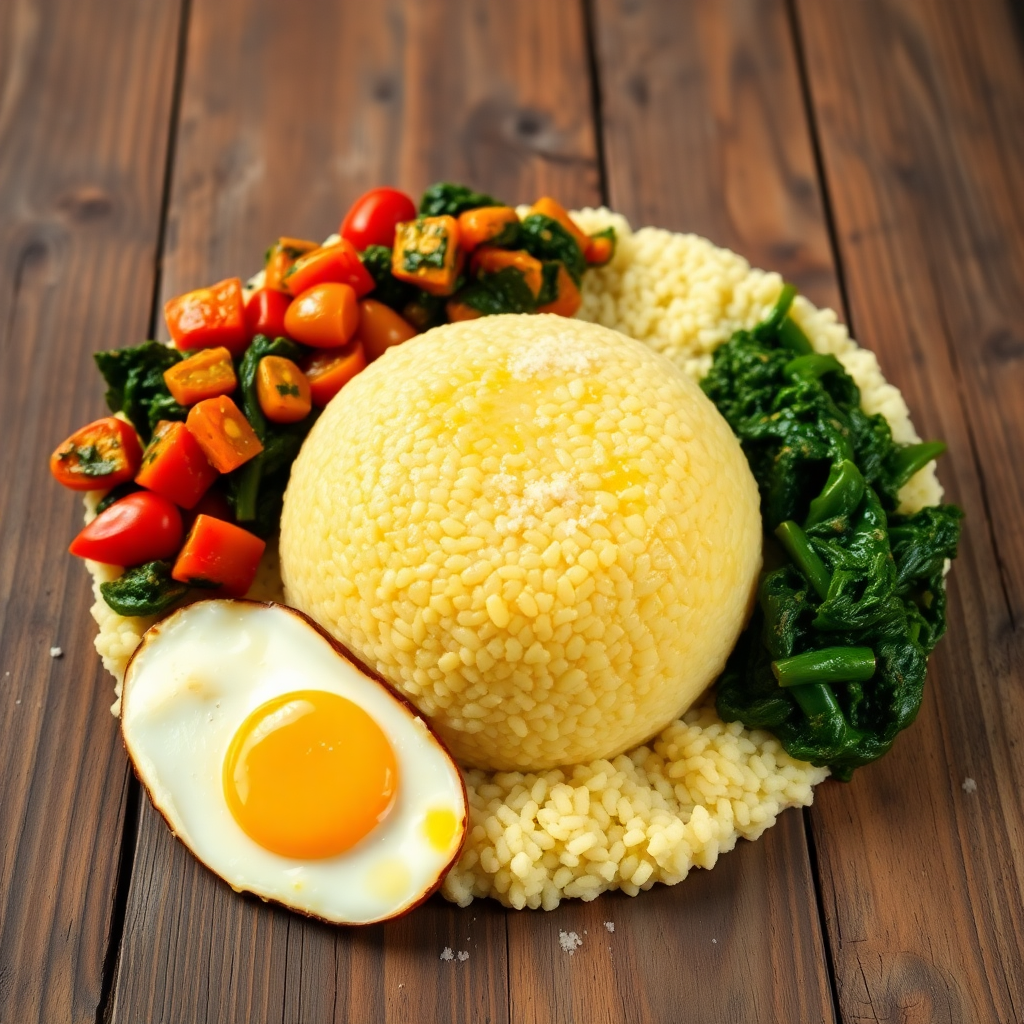 Kenyan Breakfast Ugali