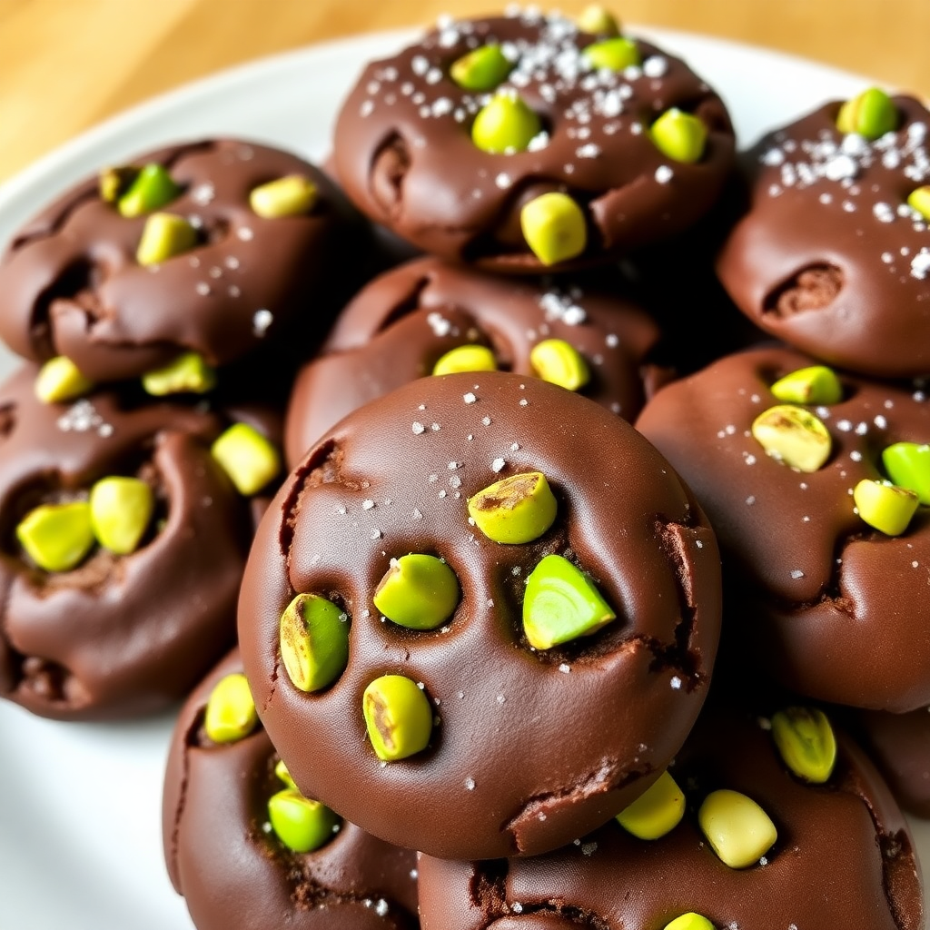 Chocolate Turkish Delight Cookies