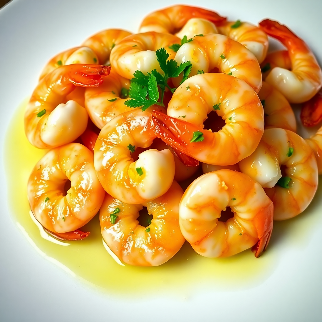 Garlic Butter Shrimp with Lemon Zest