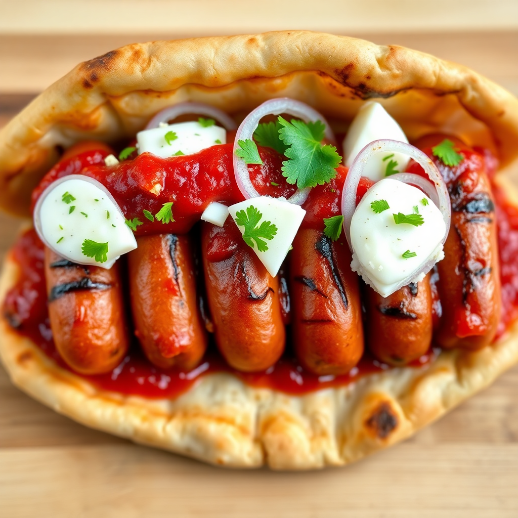 Balkan Ćevapi Sandwich
