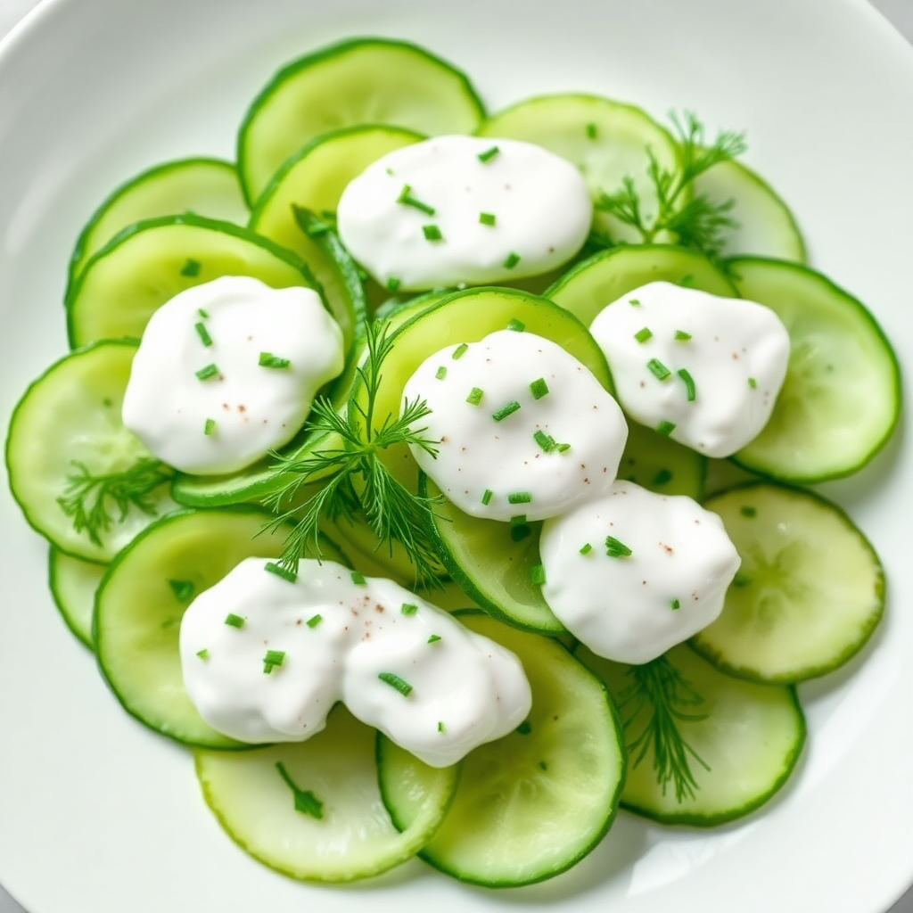 Refreshing Cucumber-Dill Salad