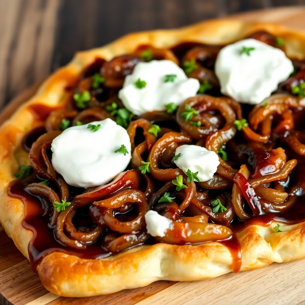 Caramelized Onion and Goat Cheese Tart