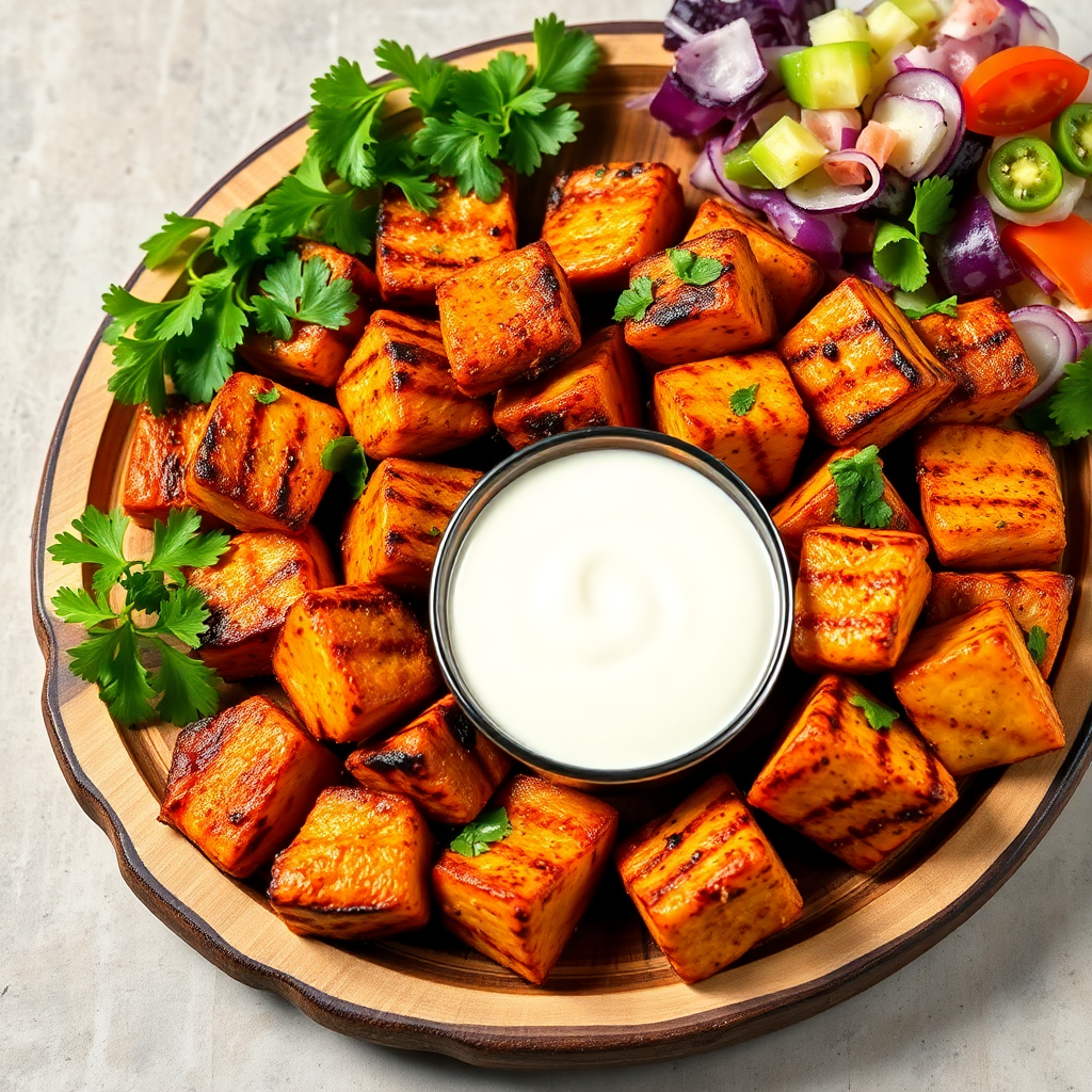 Lebanese Spiced Chicken Tawook