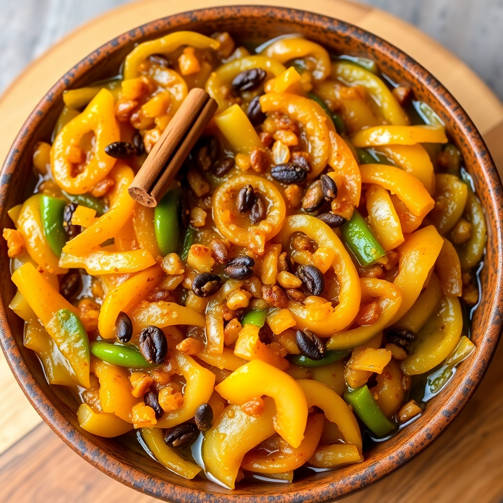 Spiced Onion, Chili, and Ginger Masala