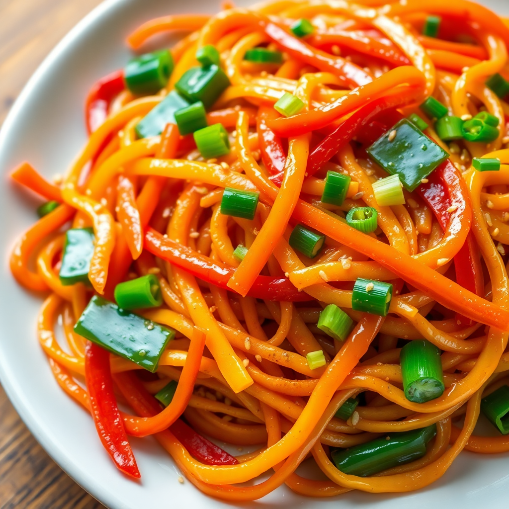 Tangy Chili Garlic Noodles