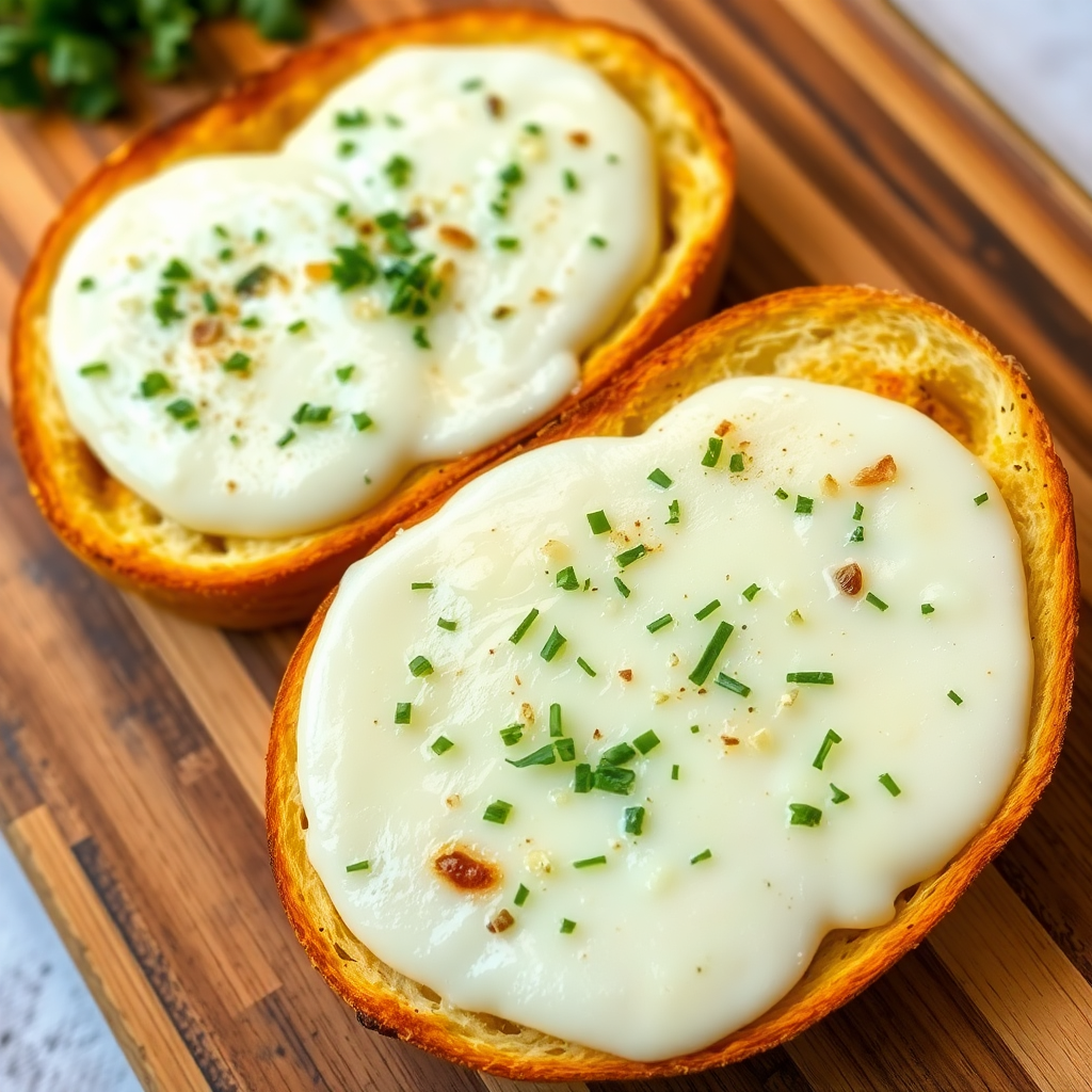 Garlic Herb Cheese Toast