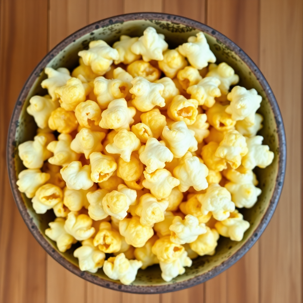 Simple Savory Salted Popcorn
