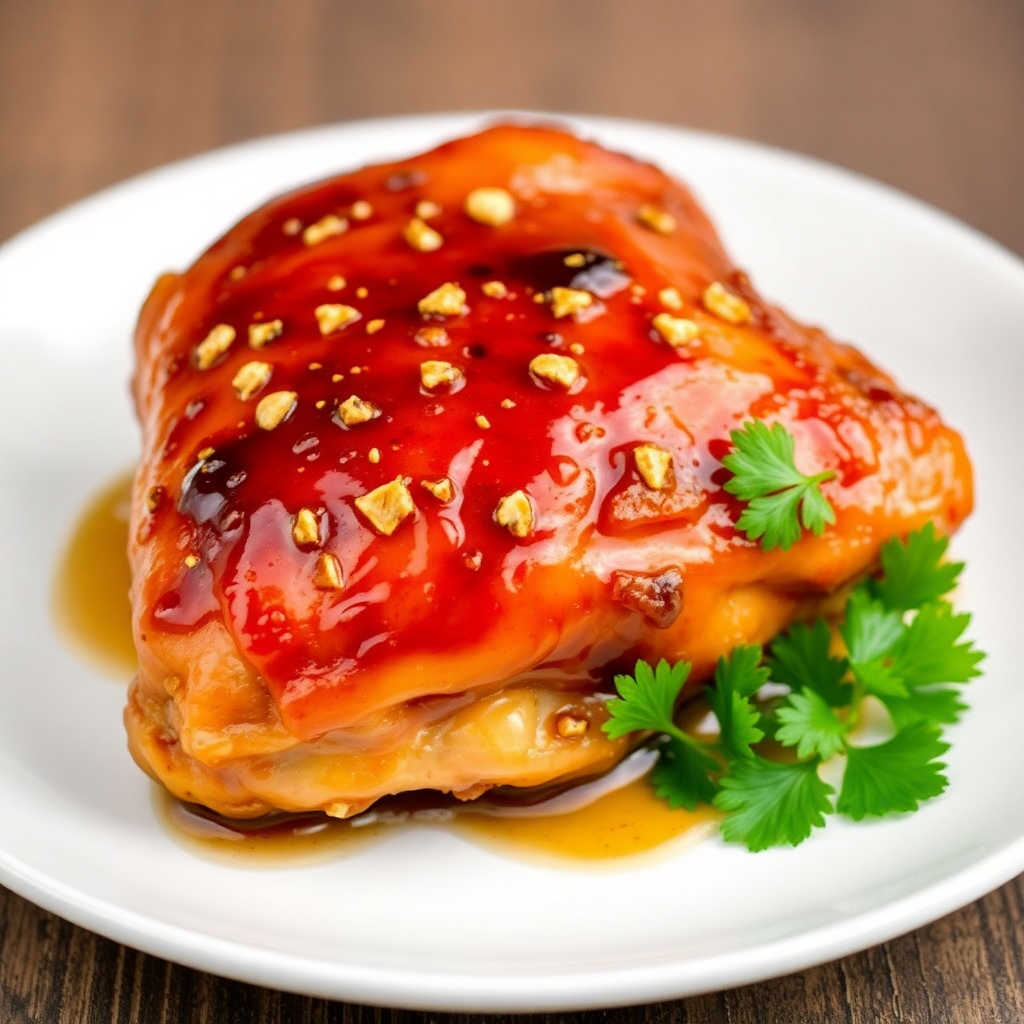Honey-Glazed Chicken Thigh