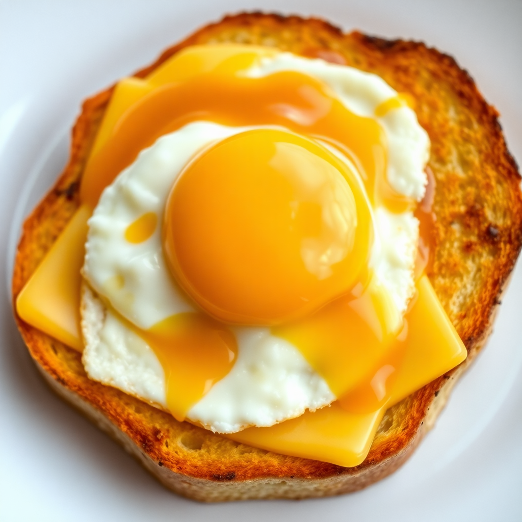 Honey Butter Cheese Egg Toast