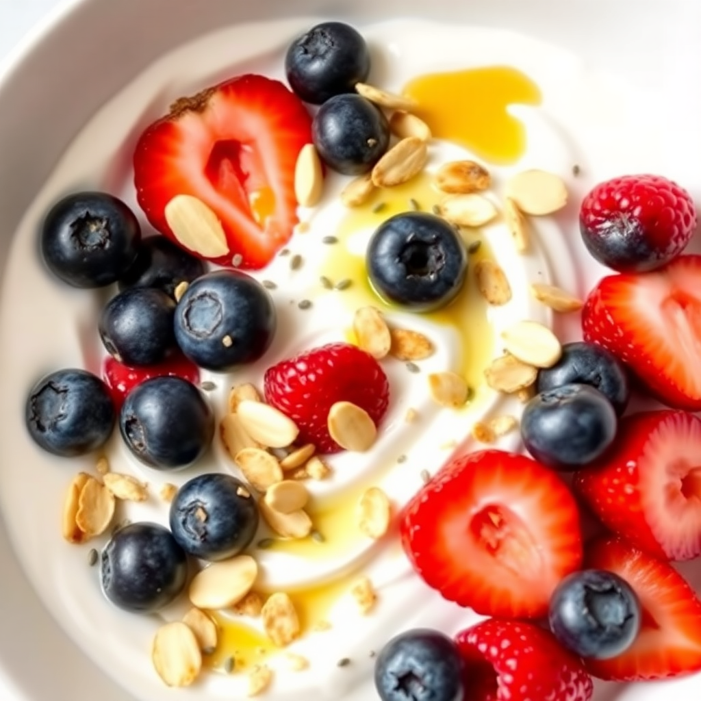 Protein-Packed Berry Yogurt Bowl