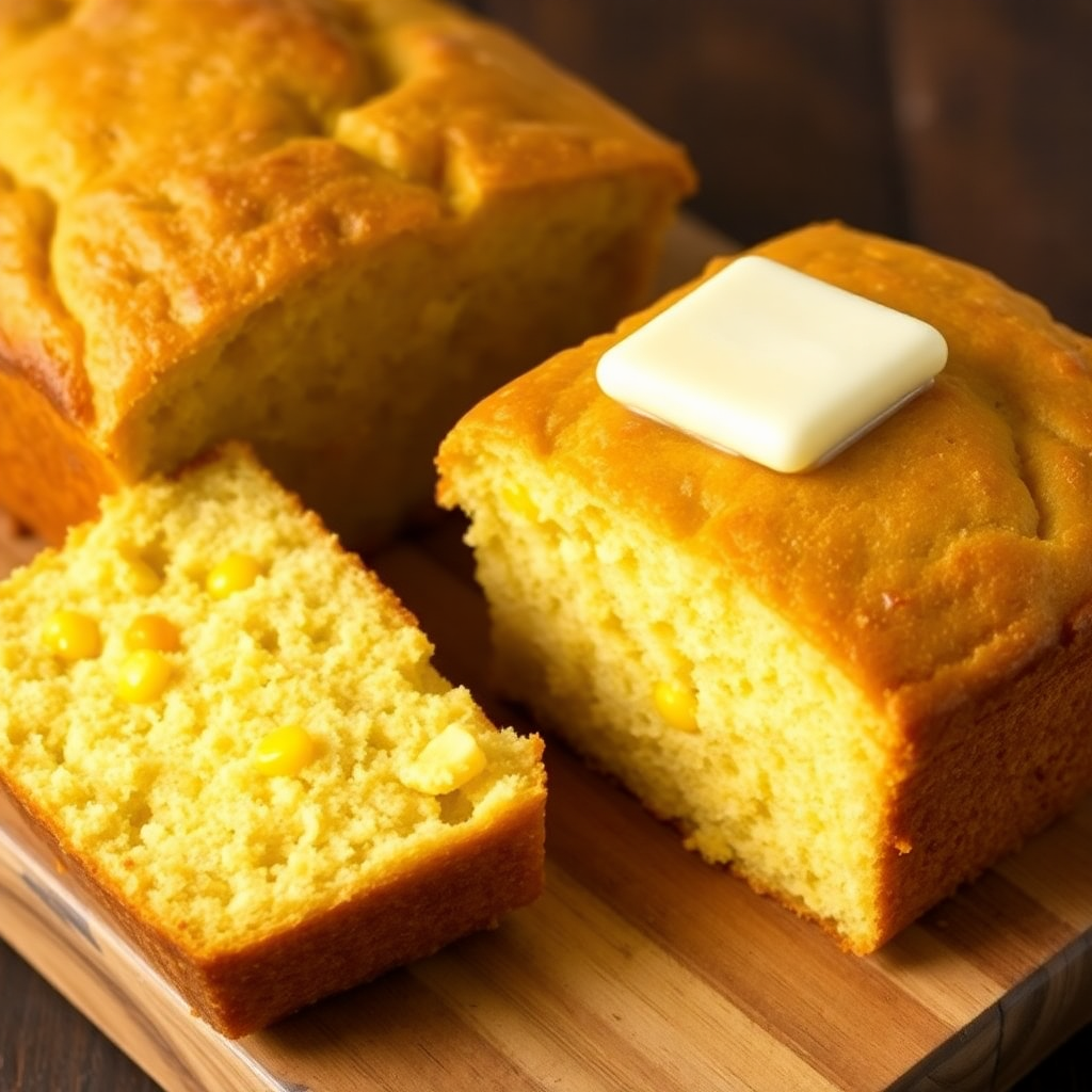 Moist Authentic Southern Cornbread