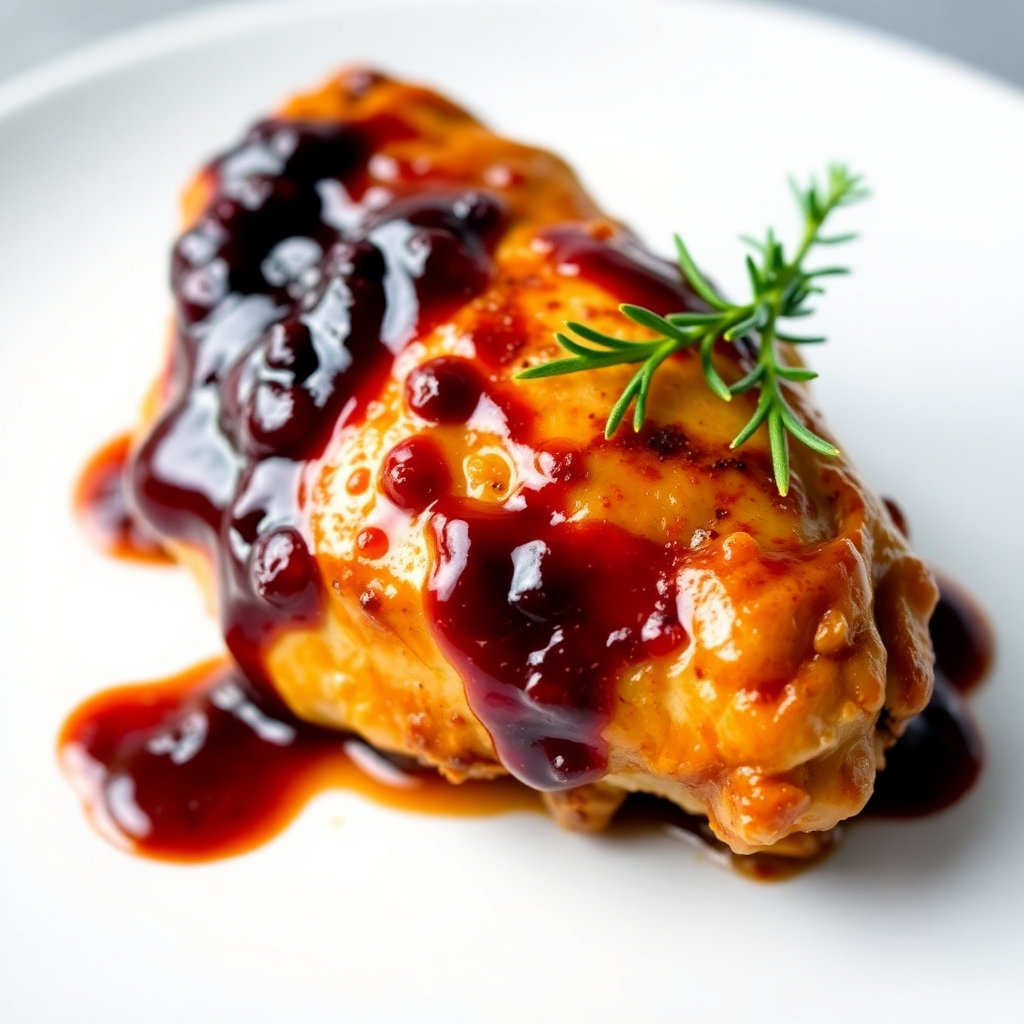 Savory Jam-Glazed Chicken Thigh