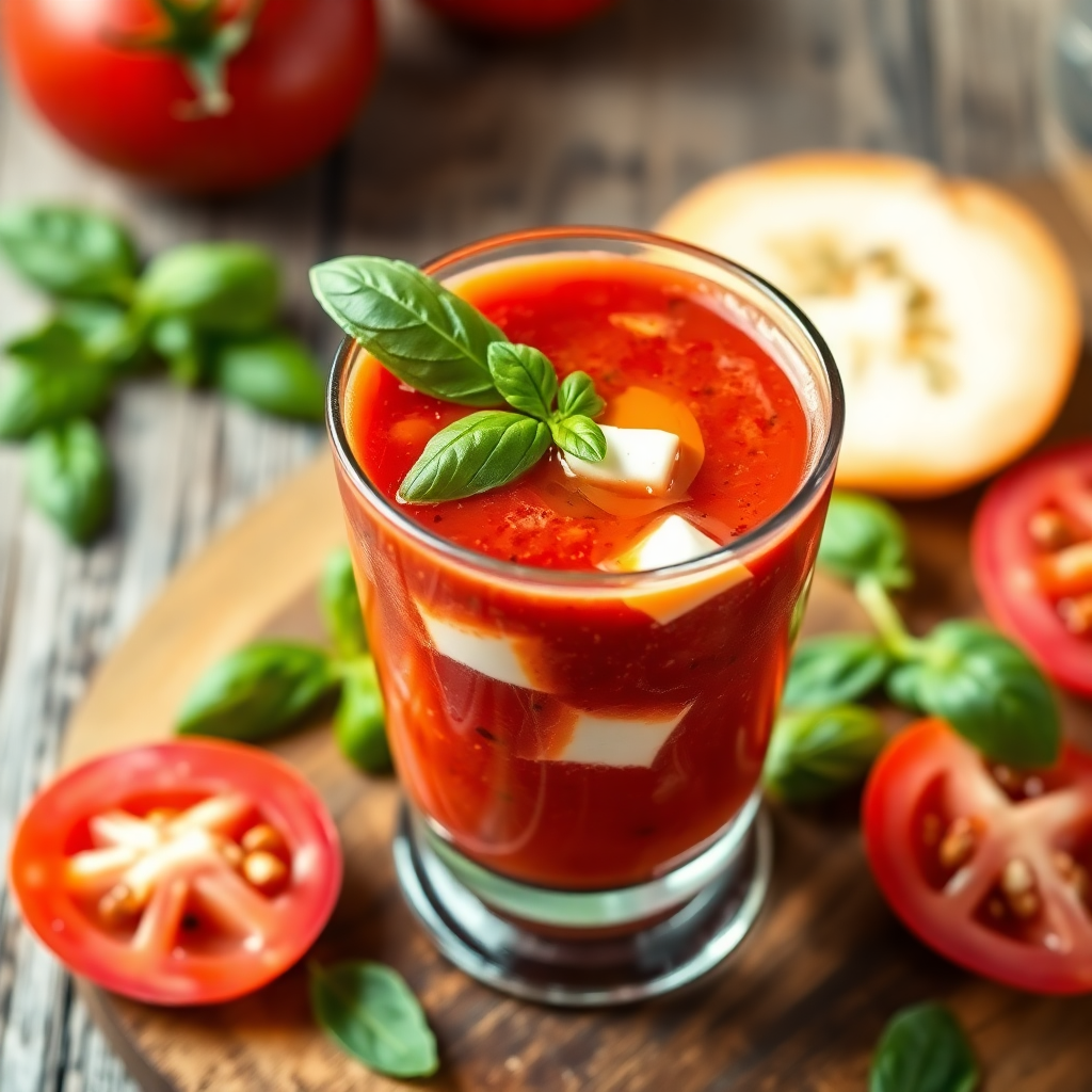 Tuscan Tomato Basil Smoothie