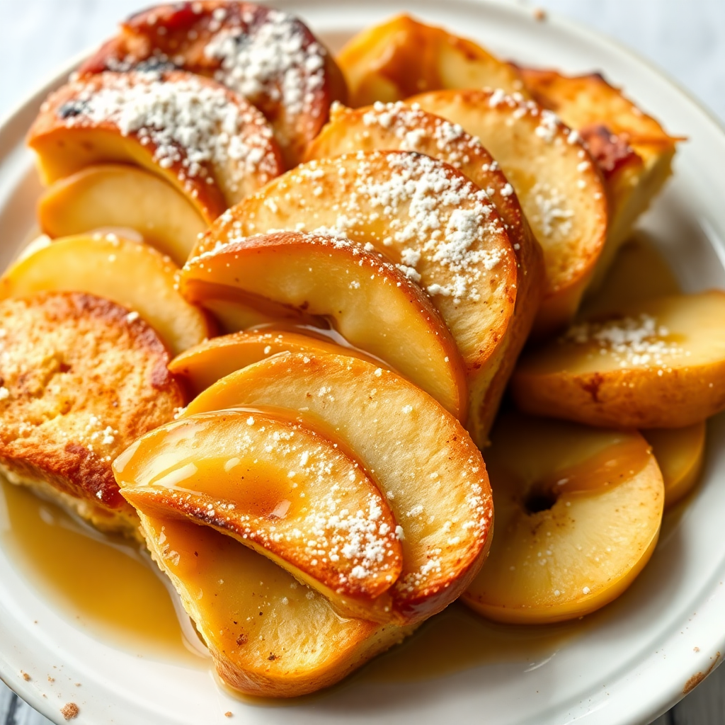 Cinnamon Apple French Toast Bake