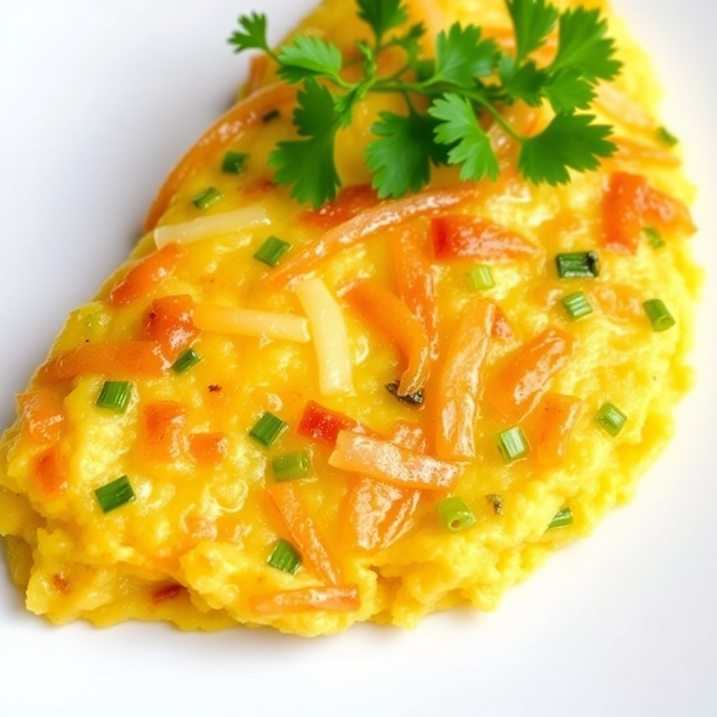 Jellyfish Omelette (Kai Jeow Mang Kraprawan)