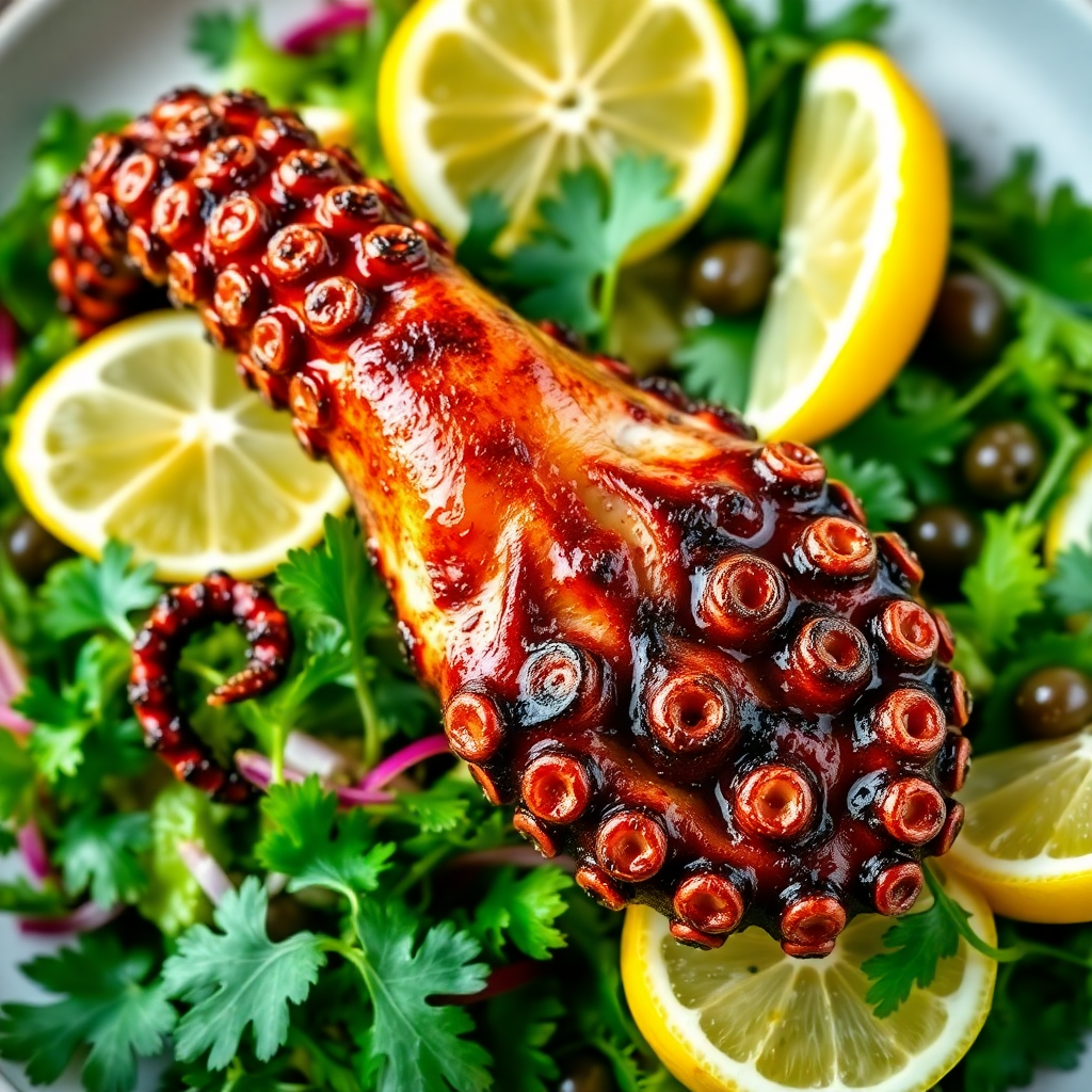 Grilled Mediterranean Octopus