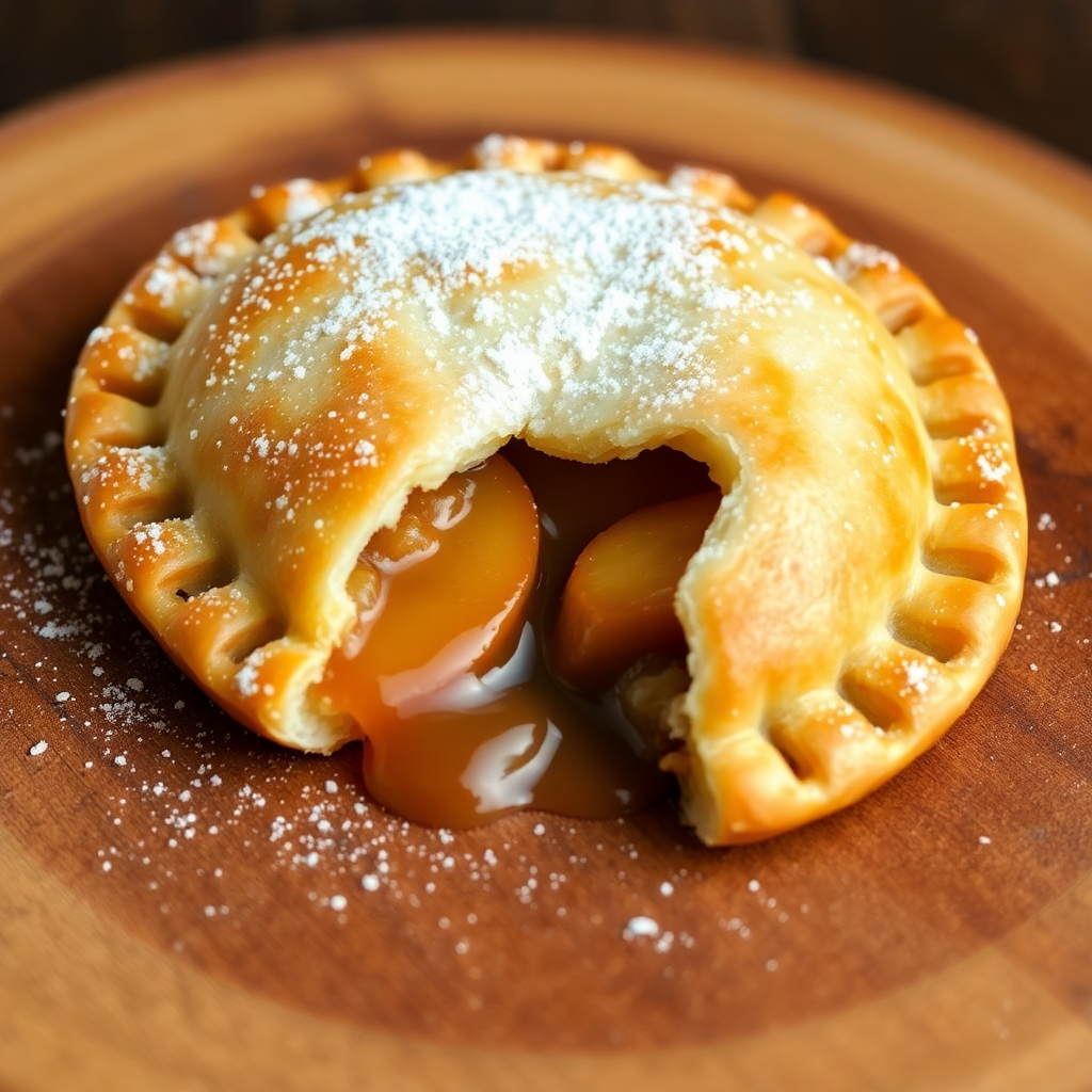 Argentinian Banana and Dulce de Leche Empanada