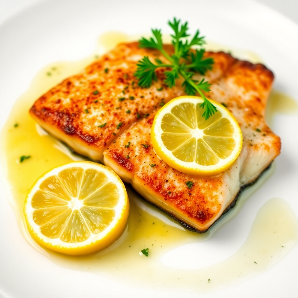 Lemon Herb Pan-Seared Trout