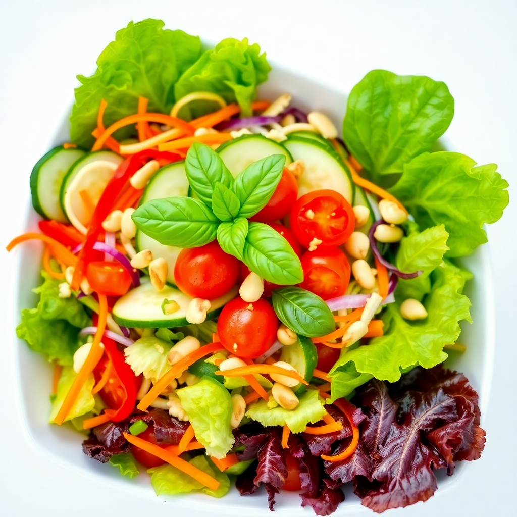 Triangular Garden Fresh Salad