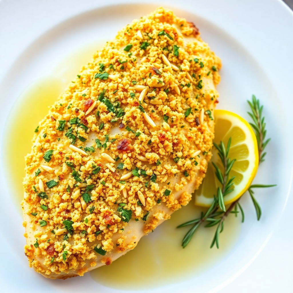 Herb-Crusted Chicken Breast