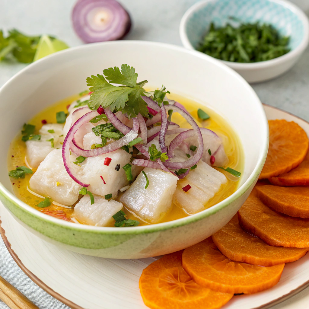 Classic Peruvian Ceviche