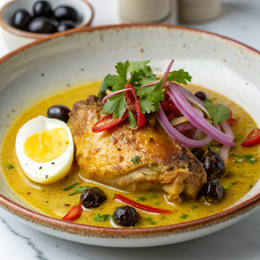 Escabeche de Pollo (Peruvian Pickled Chicken)