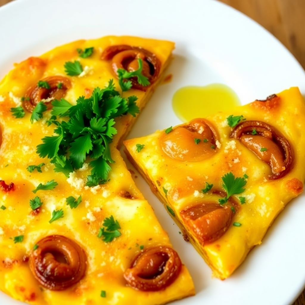 Caramelized Onion and Herb Frittata