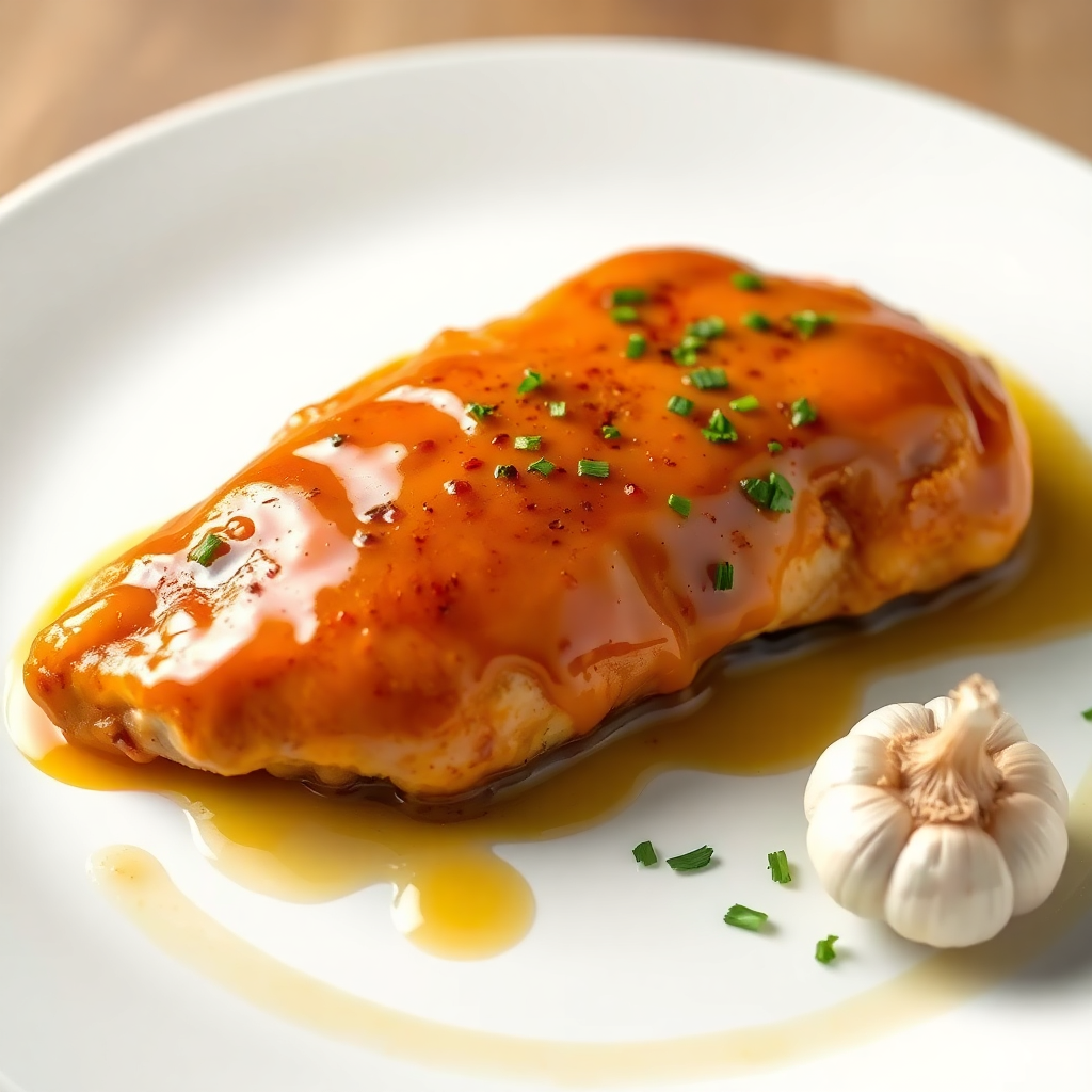 Honey Mustard Glazed Chicken Breast