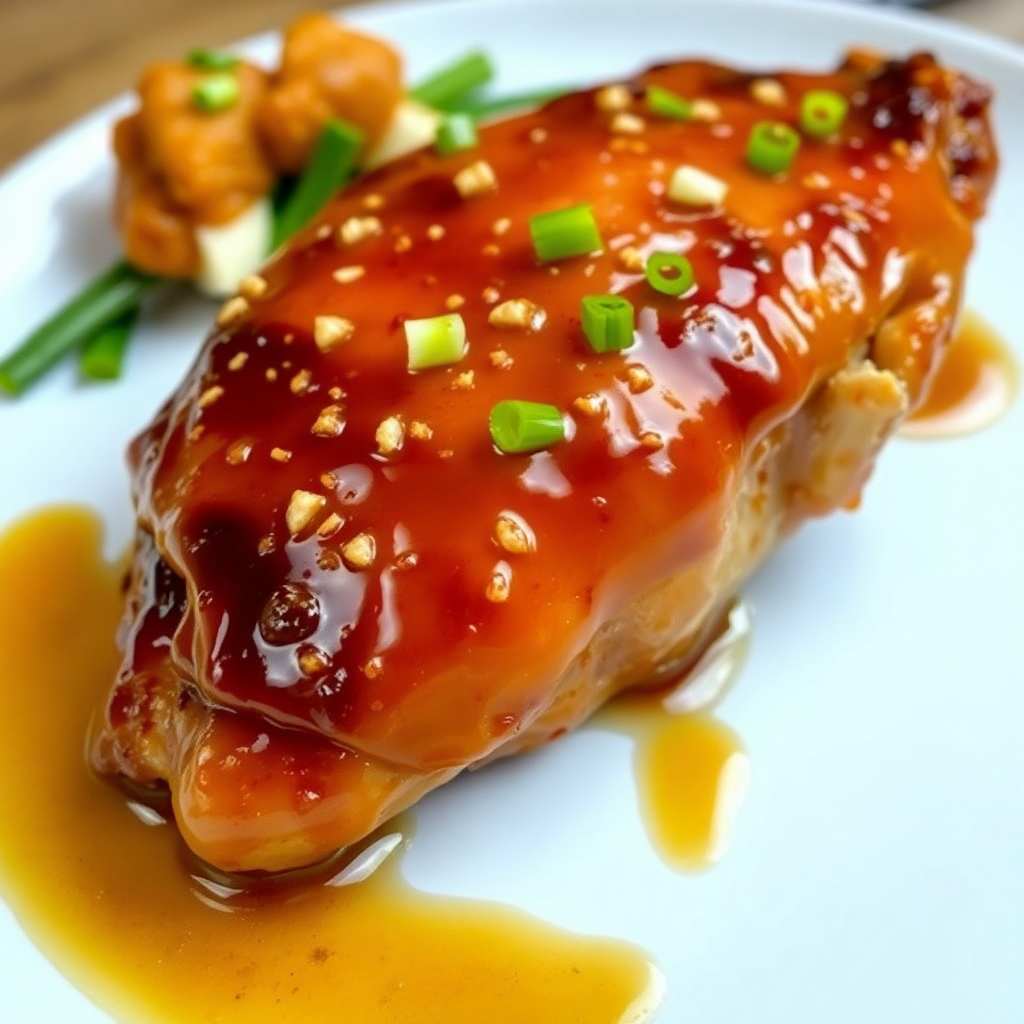 Ginger Honey Glazed Chicken