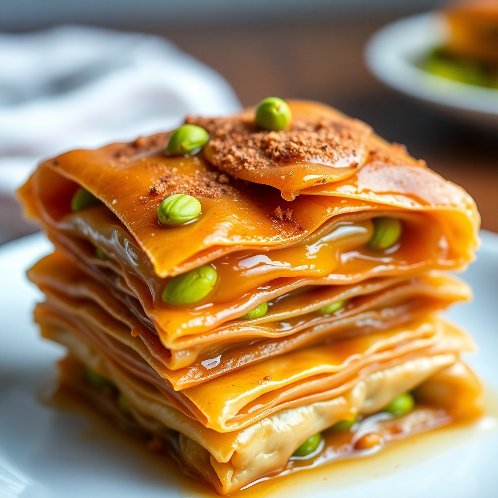 Honey Pistachio Baklava
