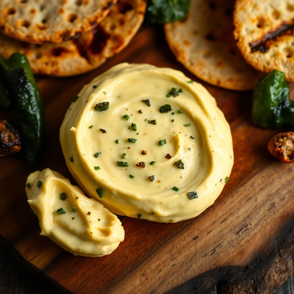 Pasilla Chili, Roasted Garlic, and Piloncillo Butter