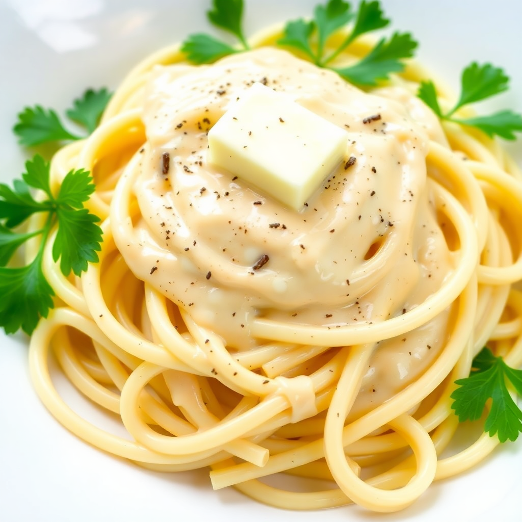 Creamy Garlic Parmesan Pasta