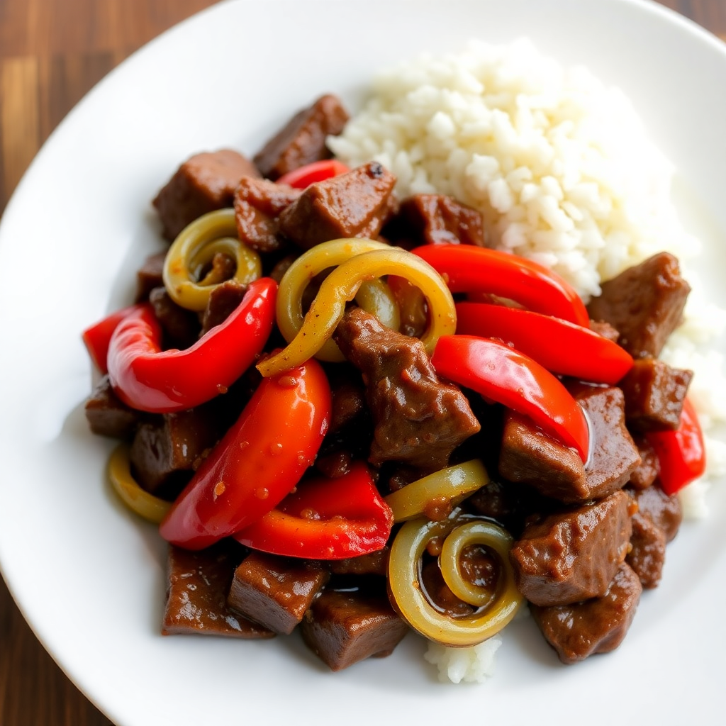Coffee-Infused Beef Stir Fry