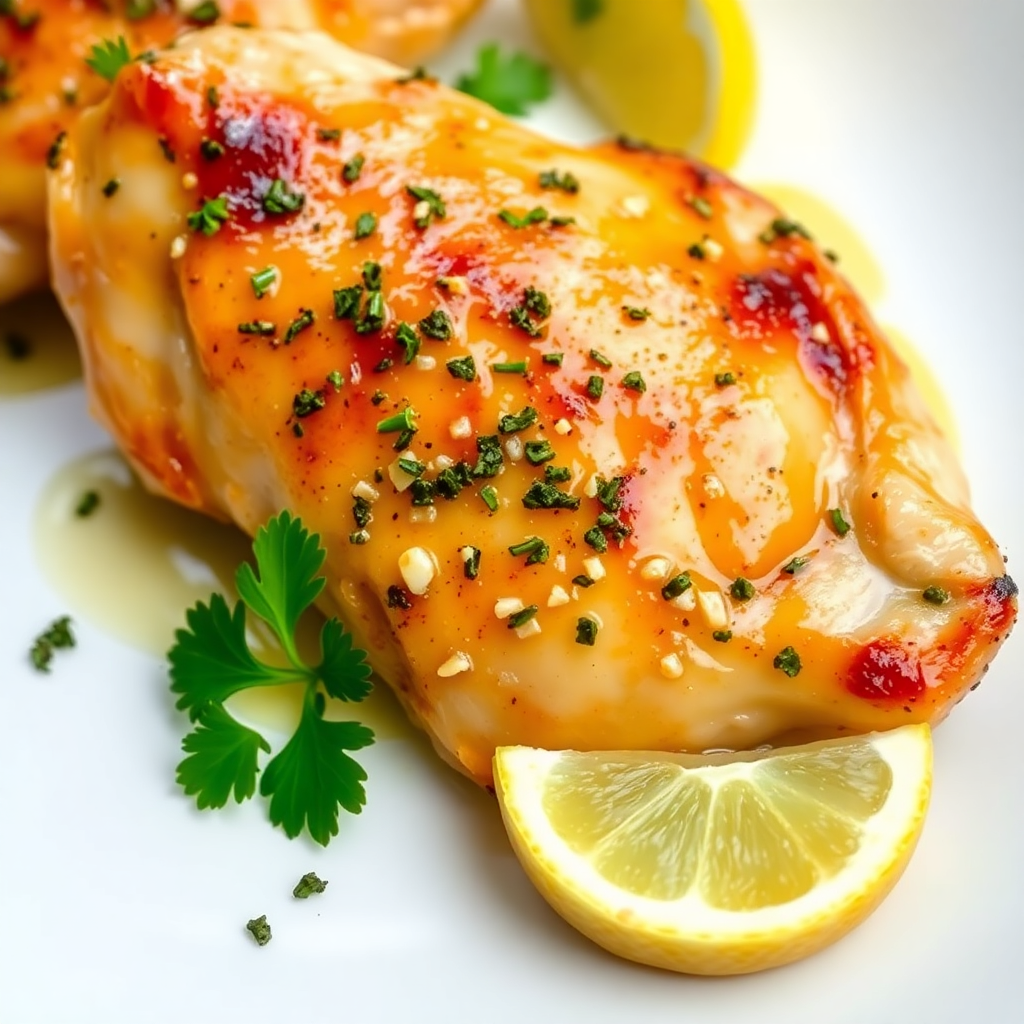Lemon Herb Garlic Chicken Breast