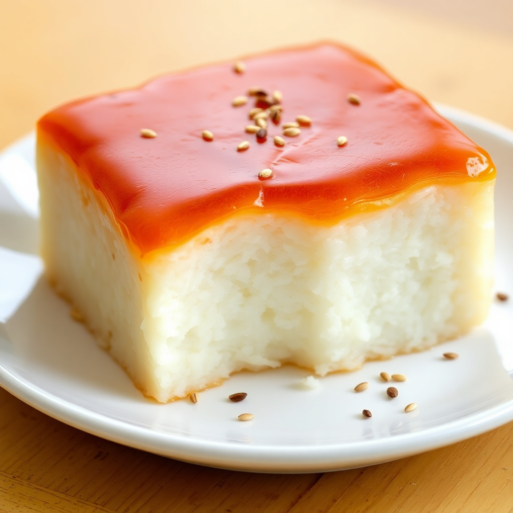 Vietnamese Beer-Soaked Coconut Rice Cake