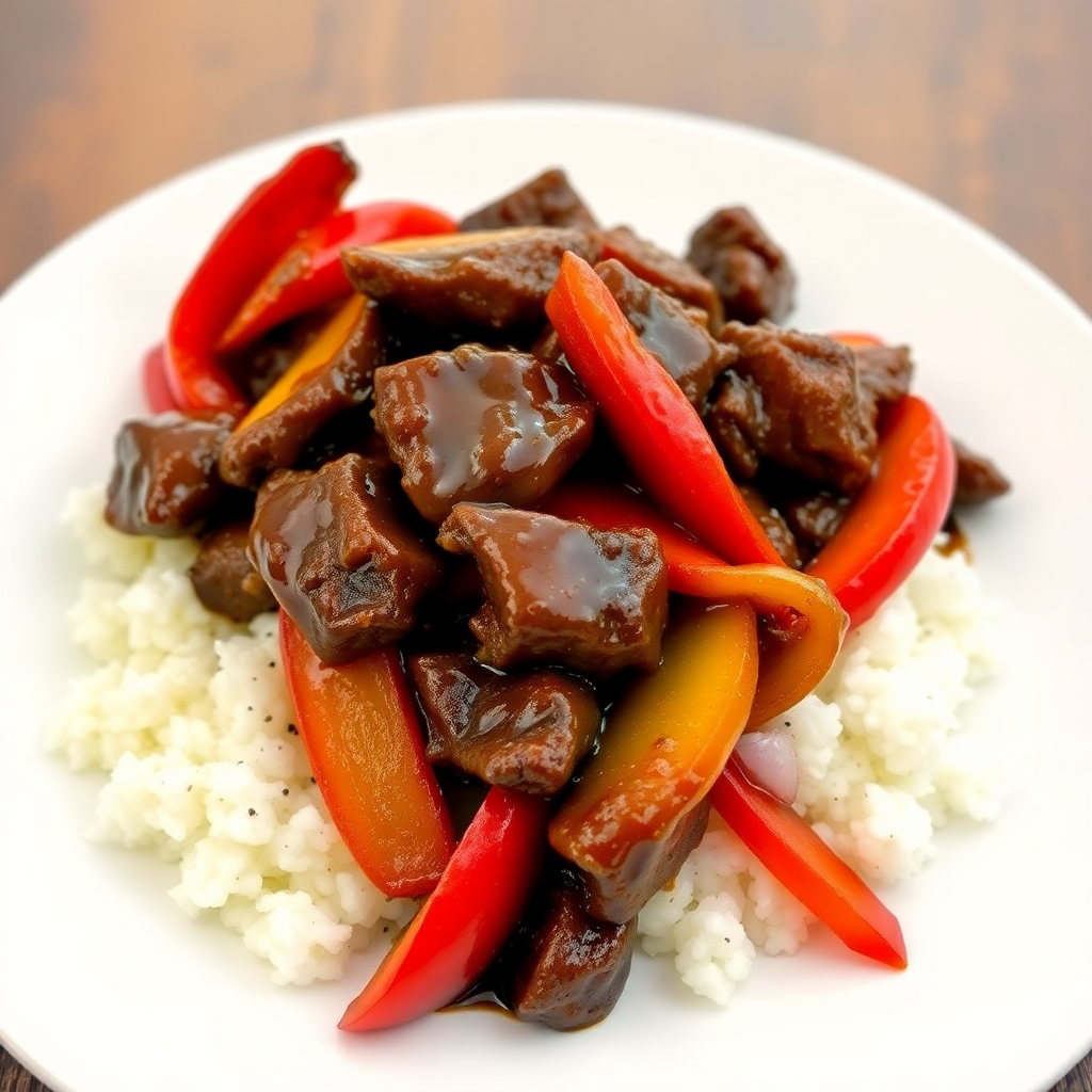 Coffee-Infused Beef Stir-Fry