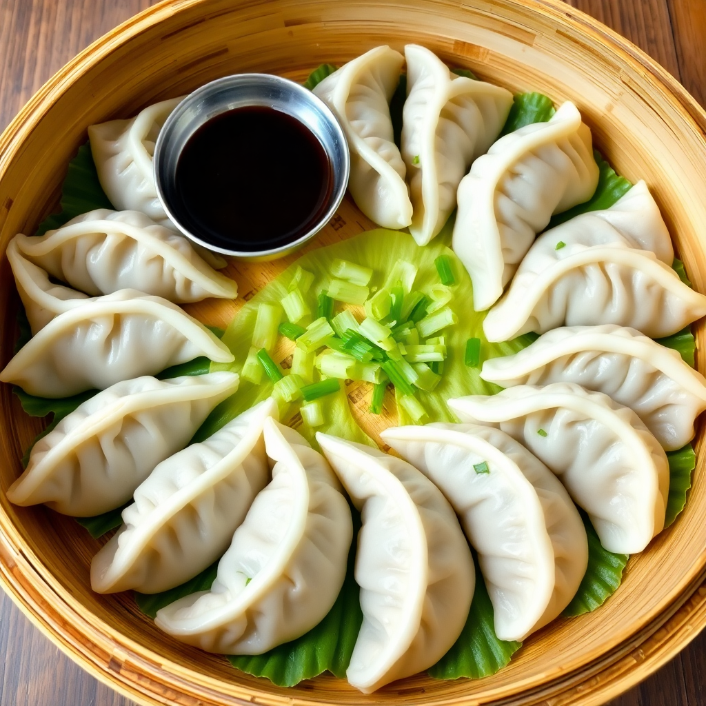 Fennel Dumplings (Huíxiāng Jiǎozi)