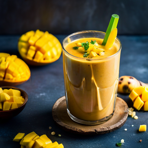 Mango-Banana Breakfast Smoothie
