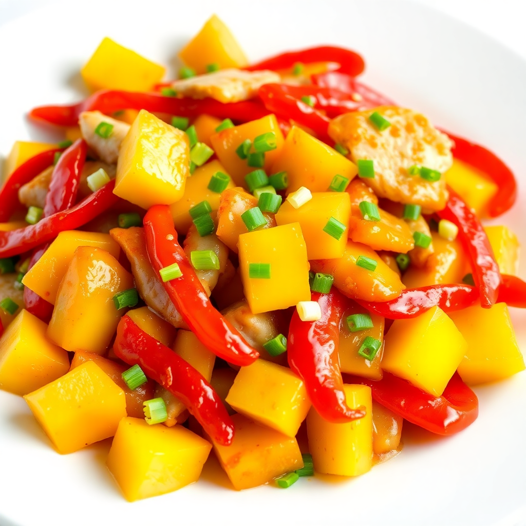 Sweet and Spicy Pineapple Chicken Stir-Fry