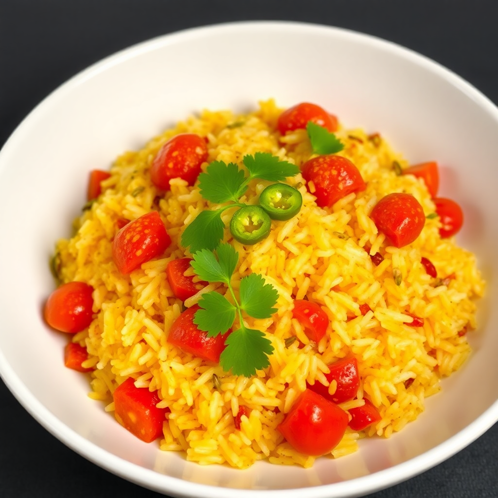 Oil-Free Tomato Rice