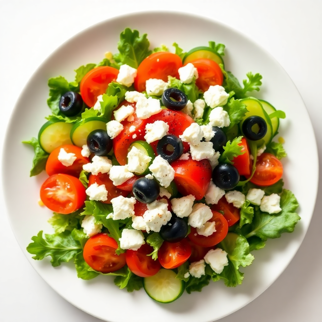 Fresh Mediterranean Salad