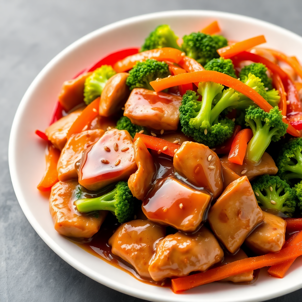 Soy-Glazed Chicken Stir-Fry