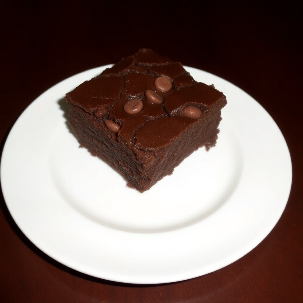 Classic Fudgy Brownie for One