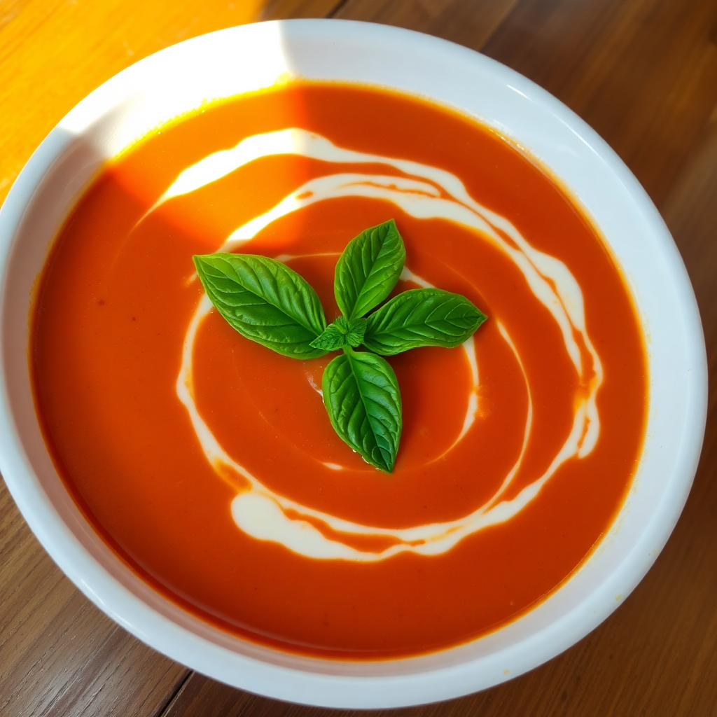 Creamy Tomato Basil Soup