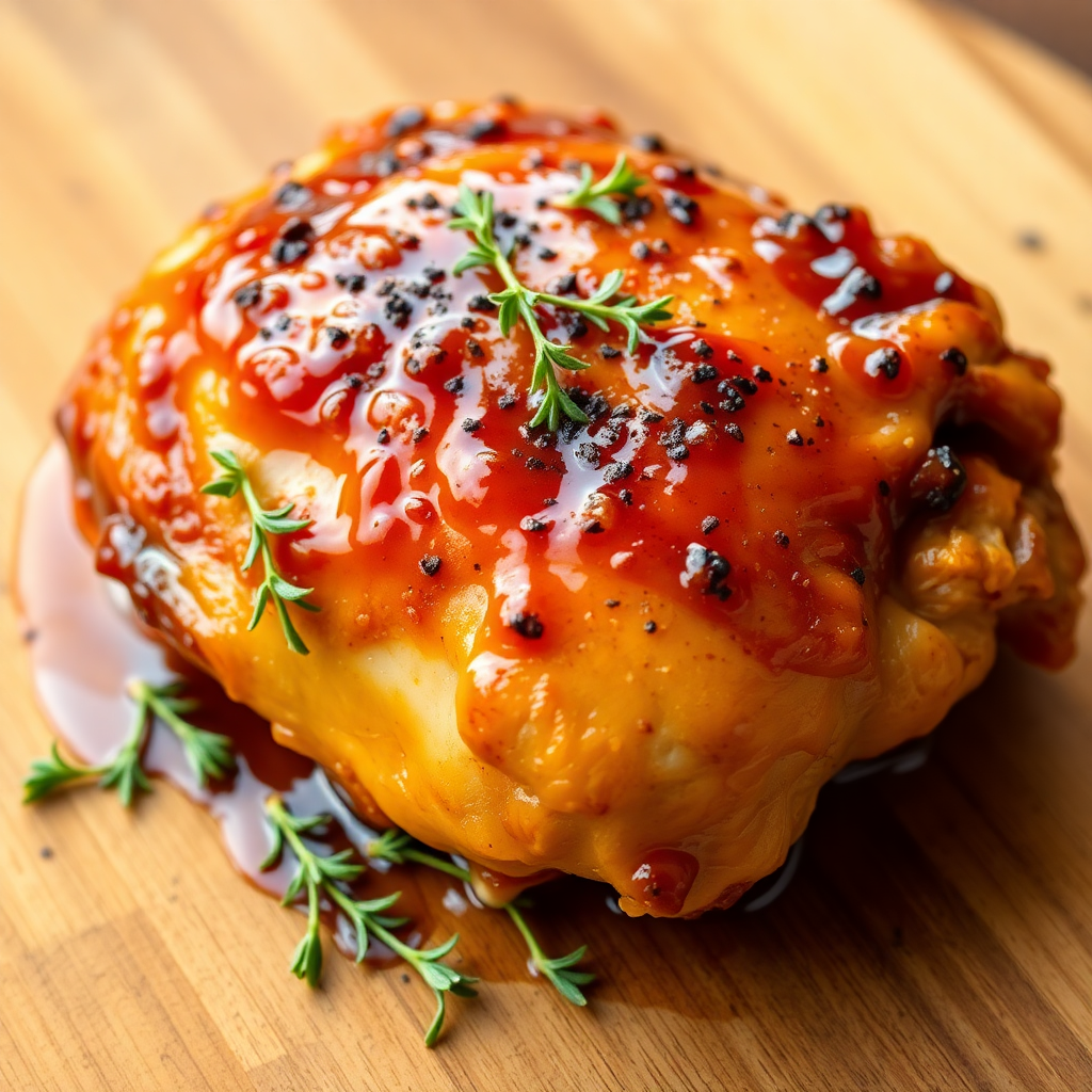 Honey Glazed Chicken Thigh