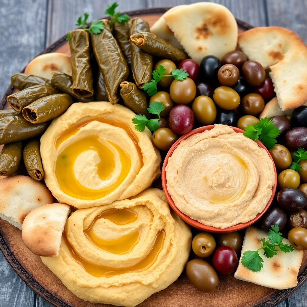 Mediterranean Mezze Platter