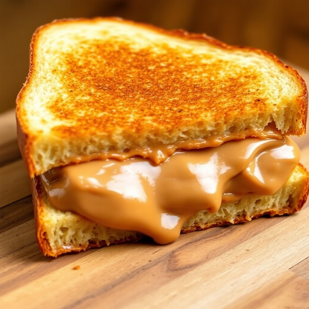Toasted Peanut Butter Sandwich